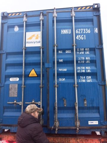 Контейнер 40HC №HNKU6273364