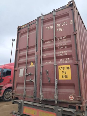 Контейнер 40HC №TNZU4013952