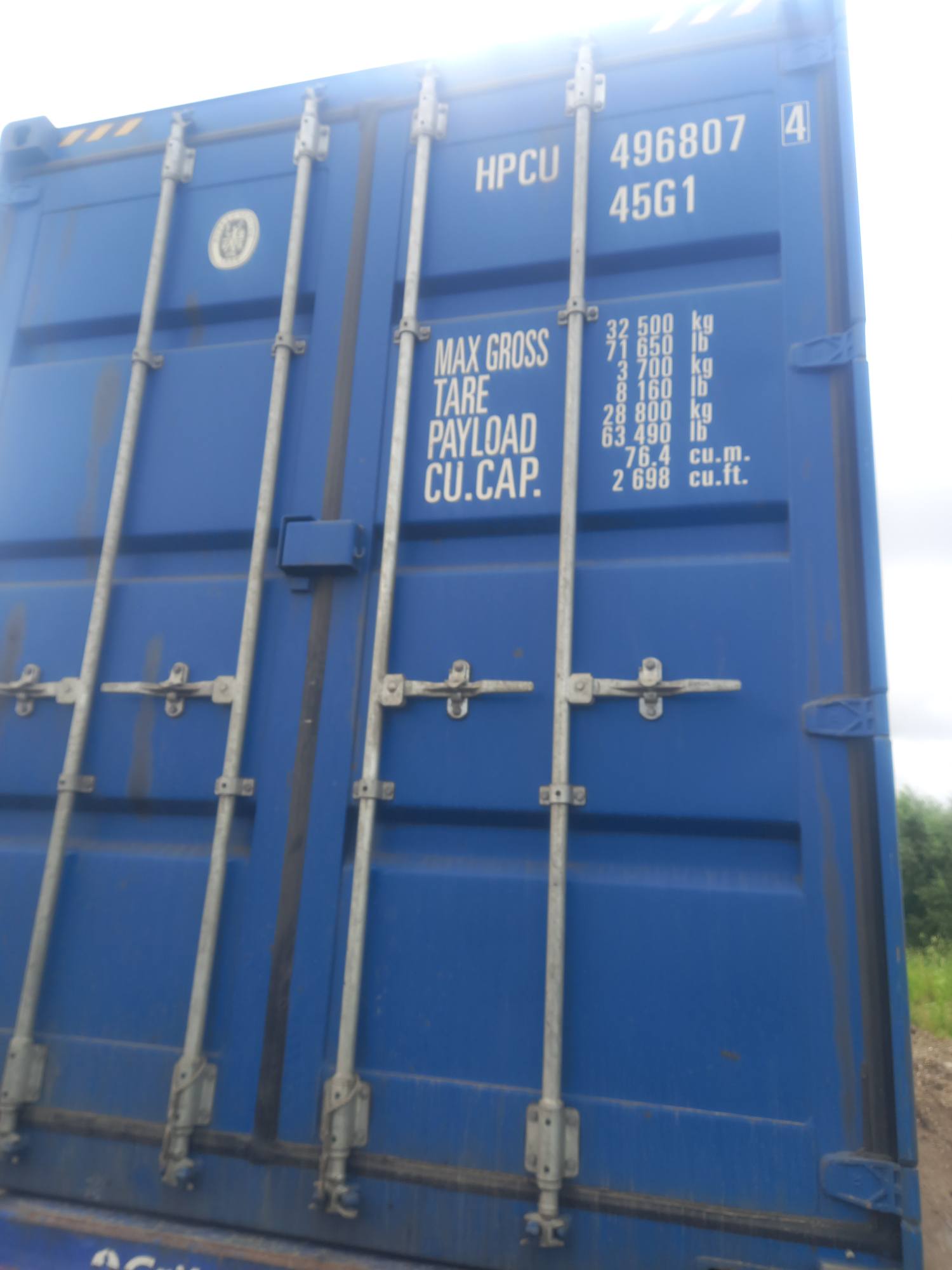 Контейнер 40HC новый №HPCU4968074, фото 2