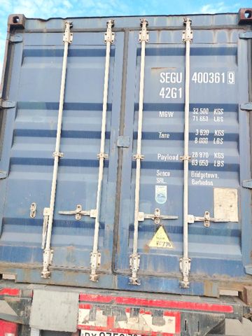 Контейнер 40DC №SEGU4003619