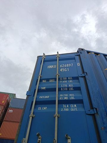 Контейнер 40HC №HNKU6268970