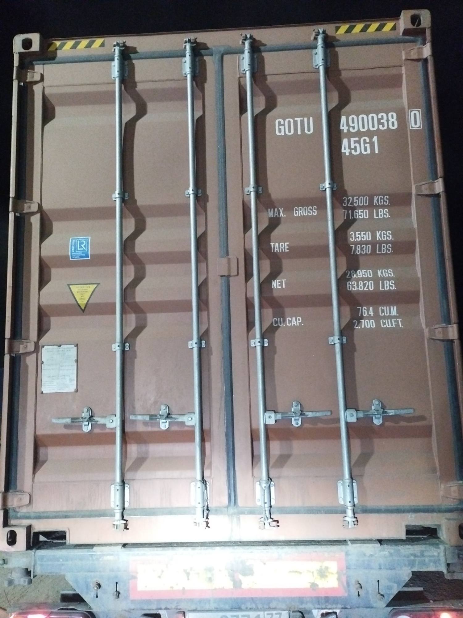 Контейнер 40HC новый №GOTU4900380, фото 2