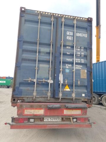 Контейнер 40HC №GESU6845740