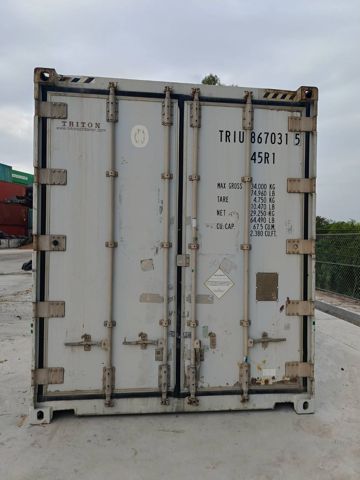 Контейнер 40RFHC №TRIU8670315