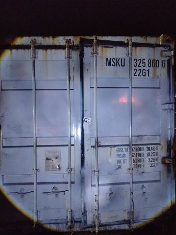 Контейнер 20DC №MSKU3258606