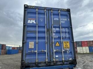 Контейнер 40HC №APHU6745804