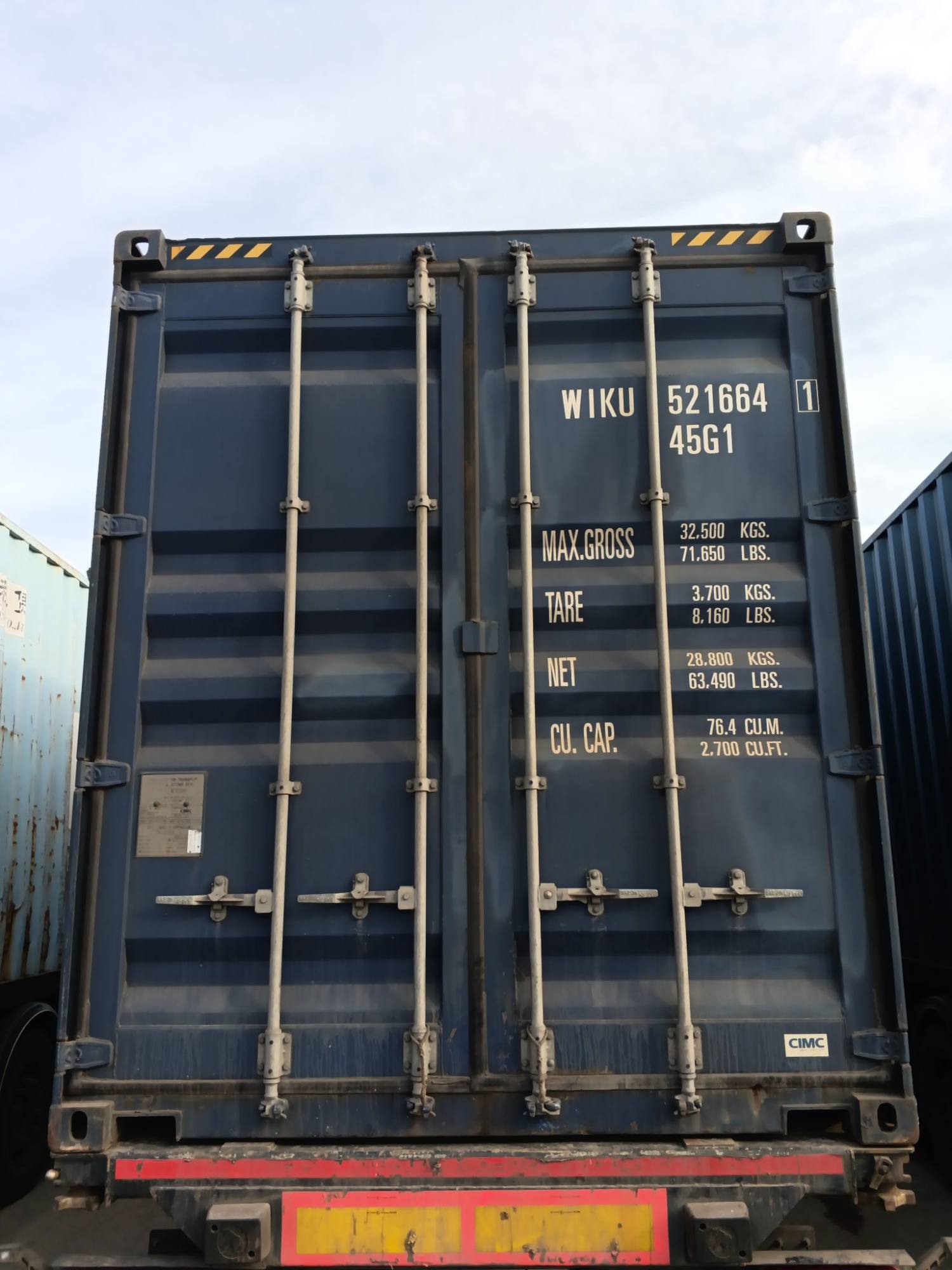 Контейнер 40HC новый №WIKU5216641, фото 7