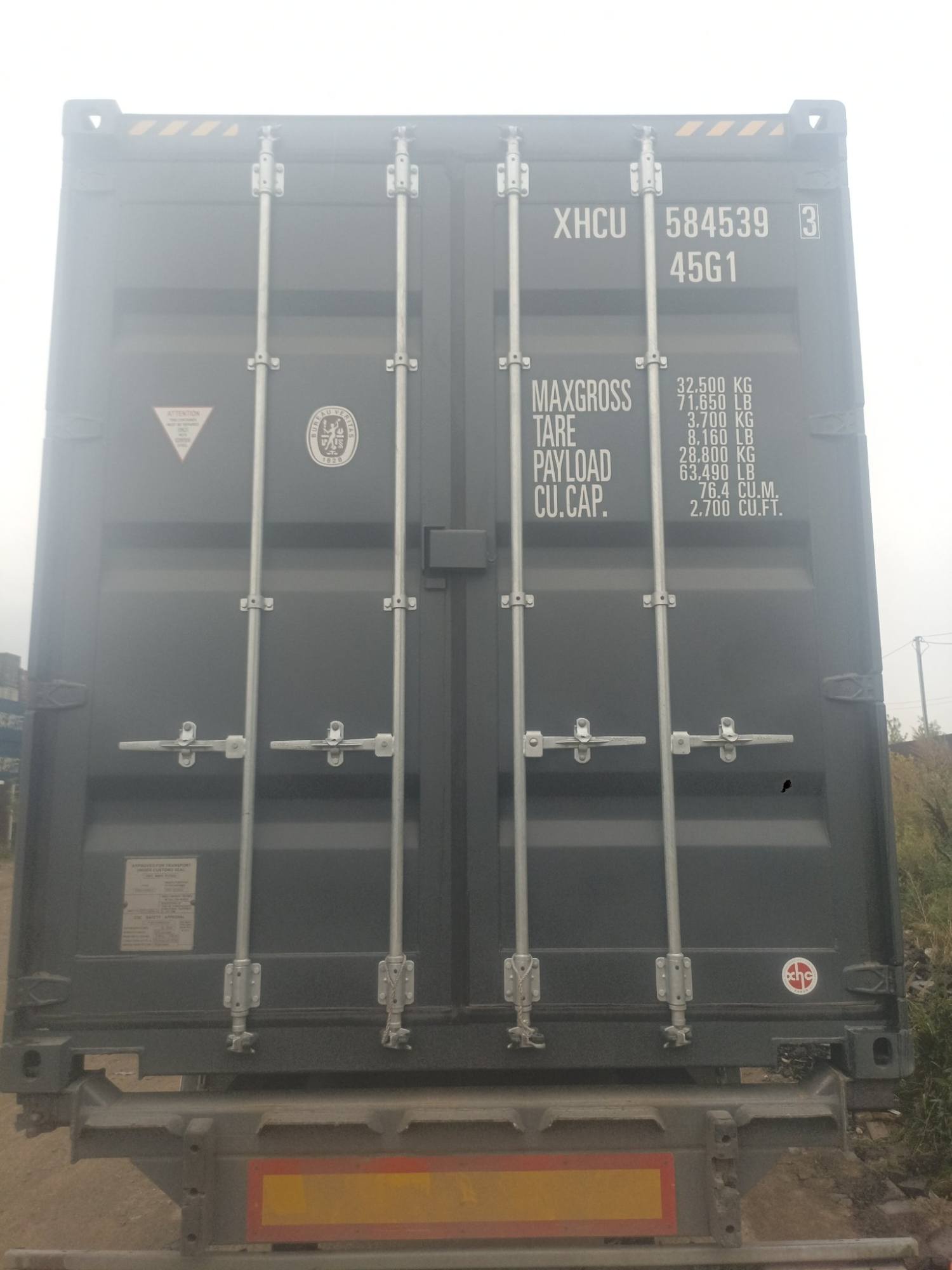 Контейнер 40HC новый №XHCU5845393, фото 2