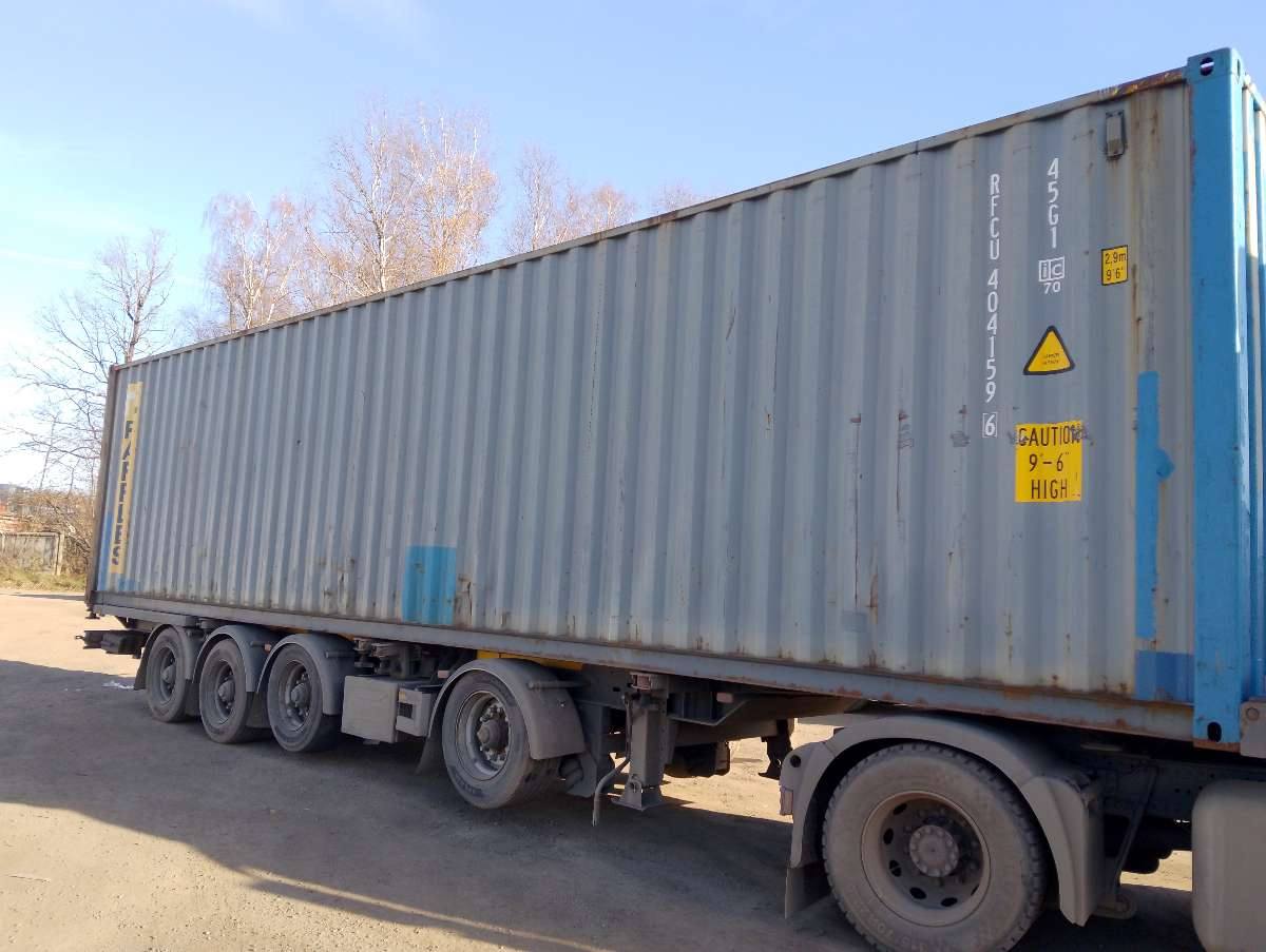Контейнер 40HC б/у №RFCU4041596, фото 6