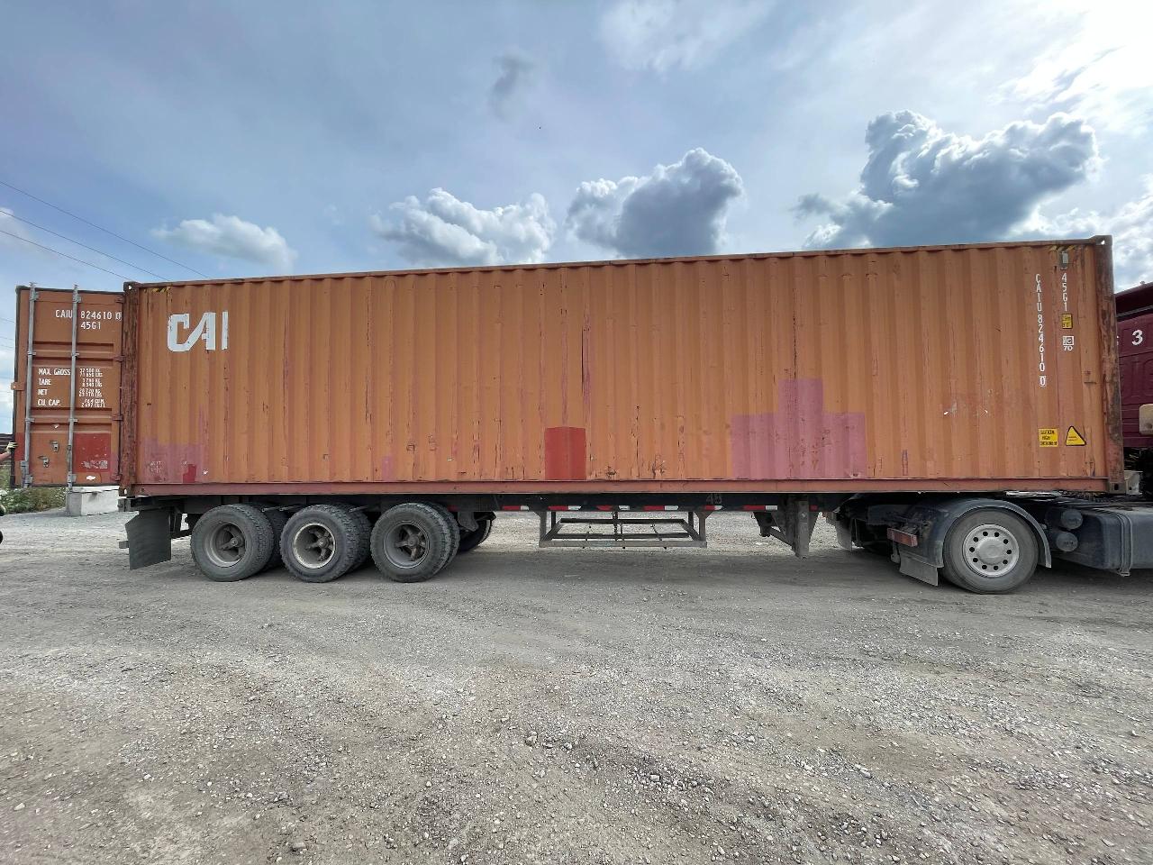 Контейнер 40HC б/у №CAIU8246100, фото 2
