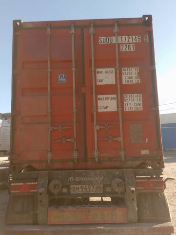 Контейнер 20DC №SUDU1721459