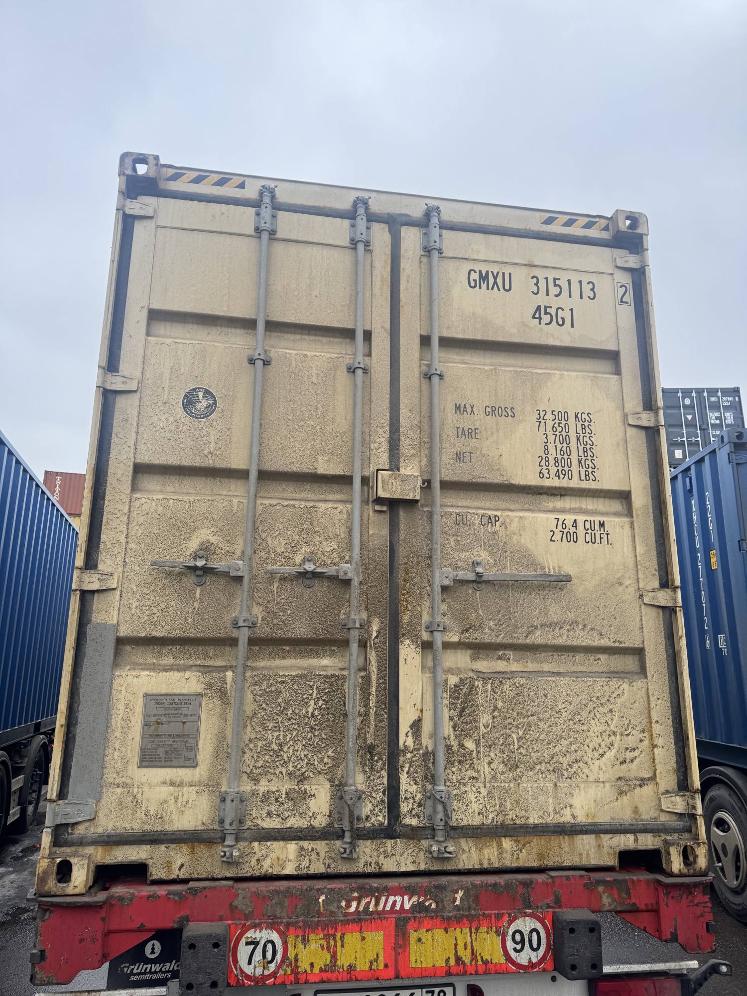Контейнер 40HC новый №GMXU3151132, фото 8