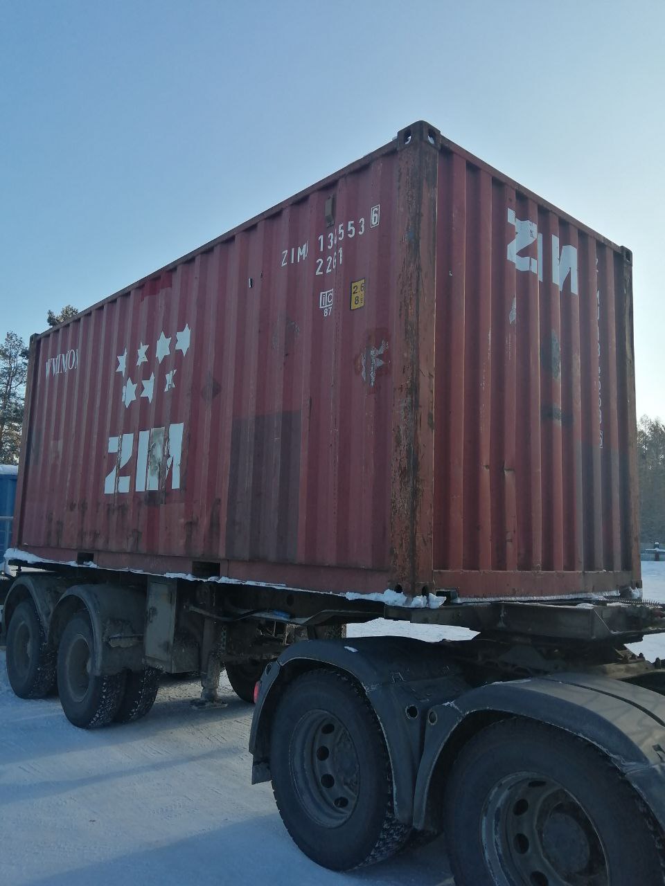 Контейнер 20DC б/у №ZIMU1345536, фото 6