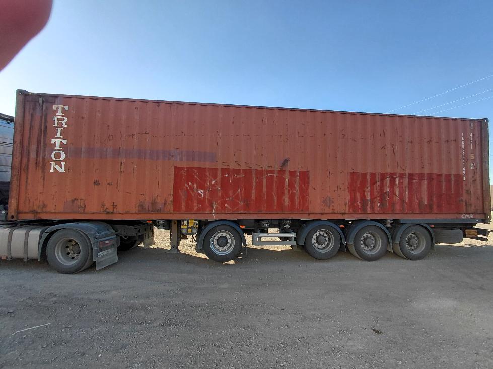 Контейнер 40HC б/у №TCKU9031493, фото 2