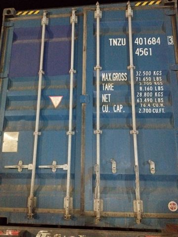 Контейнер 40HC №TNZU4016843