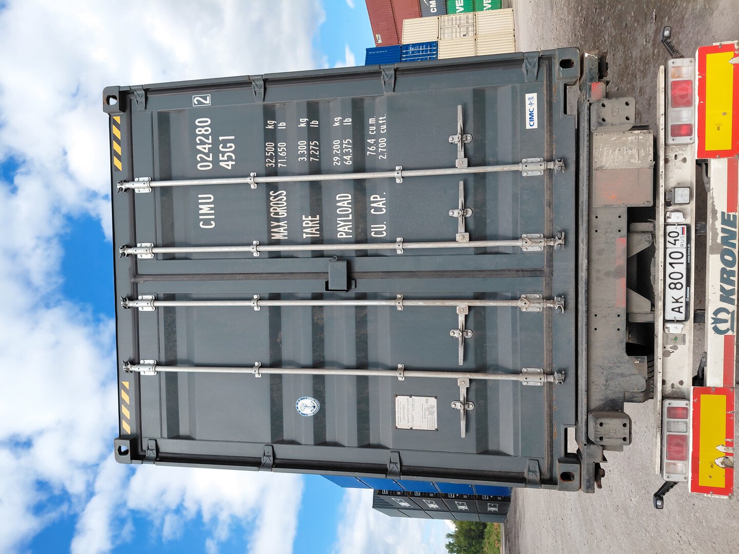 Контейнер 40HC новый №CIMU0242802, фото 12