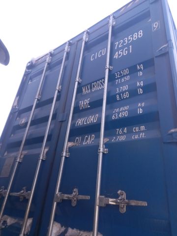 Контейнер 40HC №CICU7235889