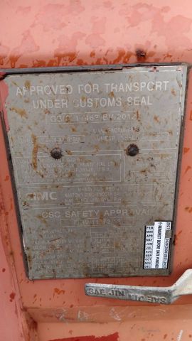 Контейнер 20DC №TRHU2335281