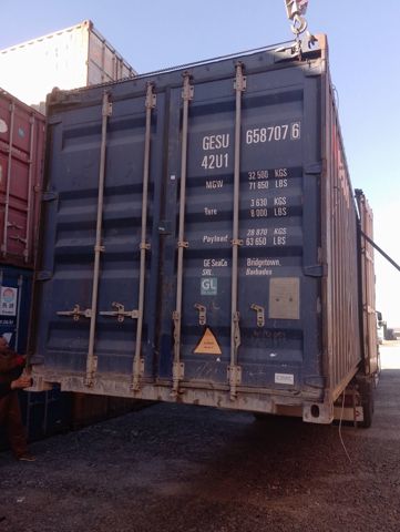 Контейнер 40OT №GESU6587076