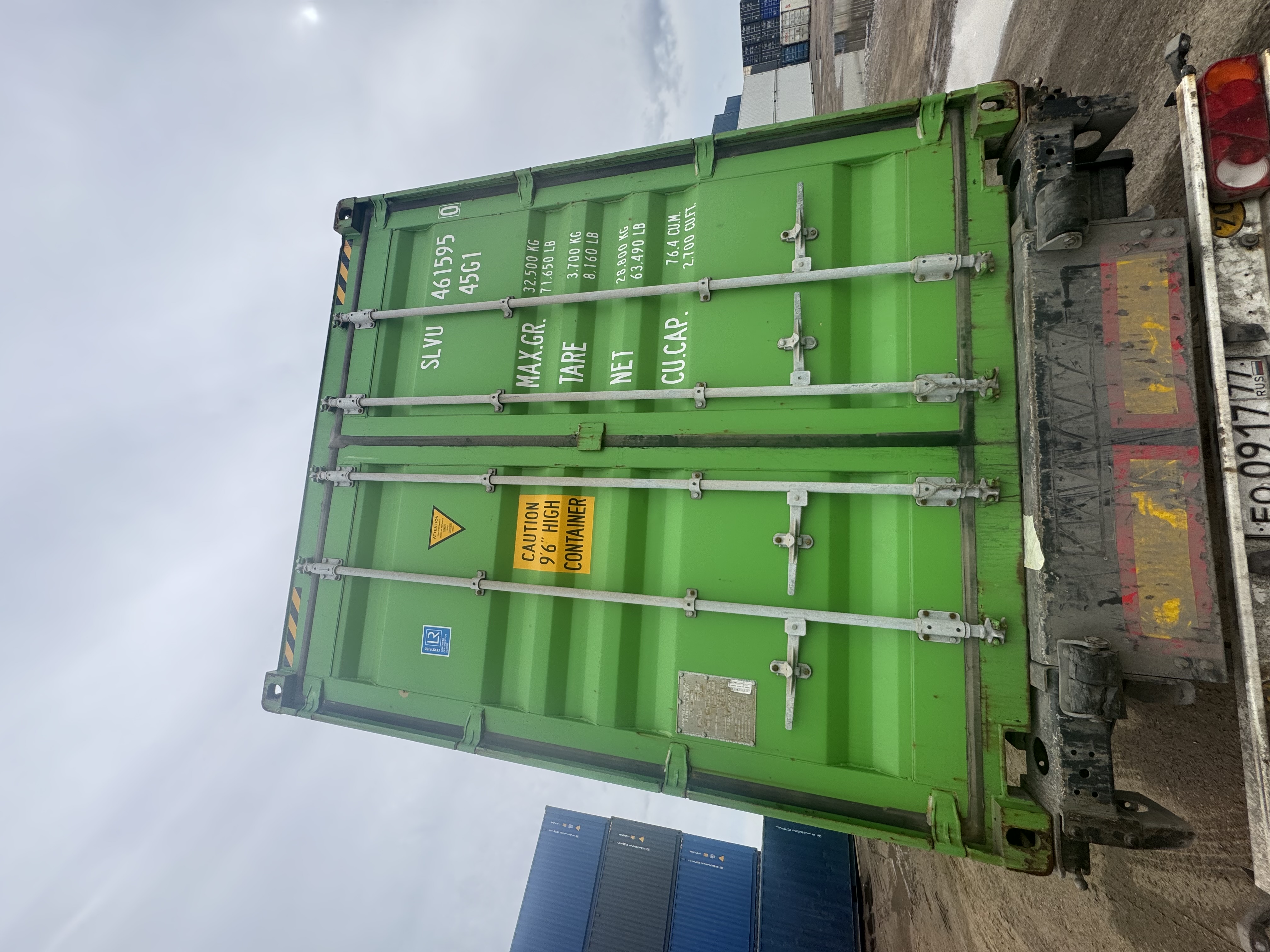 Контейнер 40HC новый №SLVU4615950, фото 9
