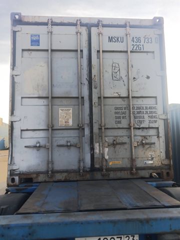 Контейнер 20DC №MSKU4367330