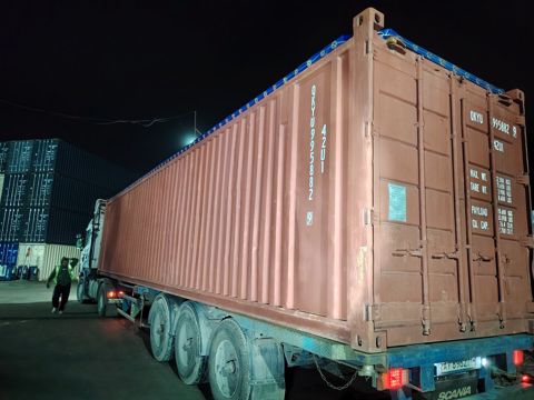 Контейнер 40OT №QKYU9958829