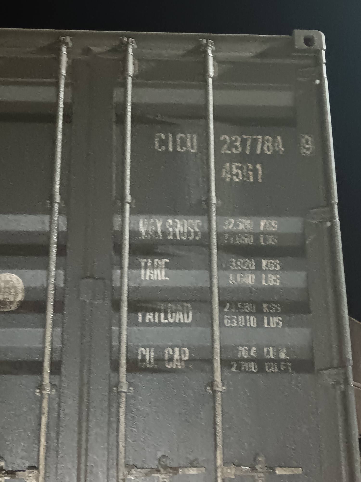 Контейнер 40HC новый №CICU2377849, фото 9