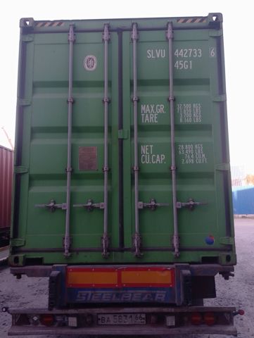 Контейнер 40HC №SLVU4427336