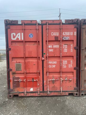 Контейнер 40OT №CAXU4288100