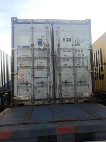 Контейнер 20DC №MSKU7213214
