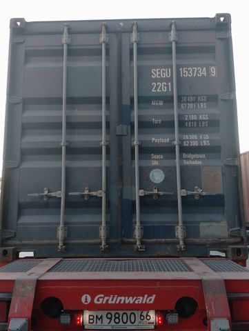 Контейнер 20DC №SEGU1537349