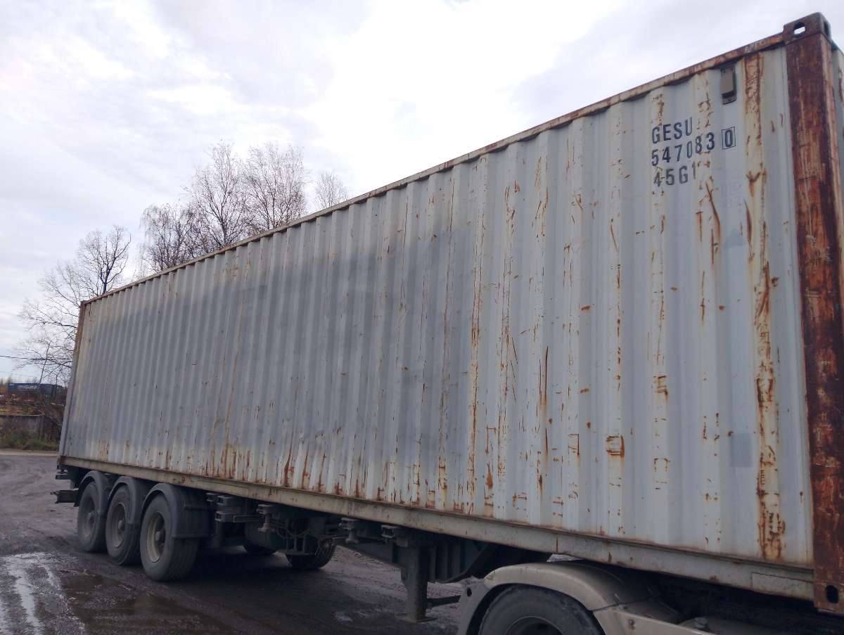 Контейнер 40HC б/у №GESU5470830, фото 6
