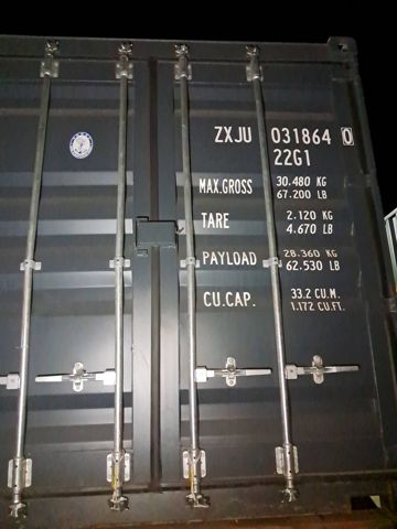 Контейнер 20DC №ZXJU0318640