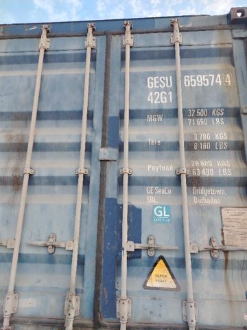Контейнер 40DC №GESU6595744