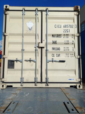 Контейнер 20DC №CICU6857023