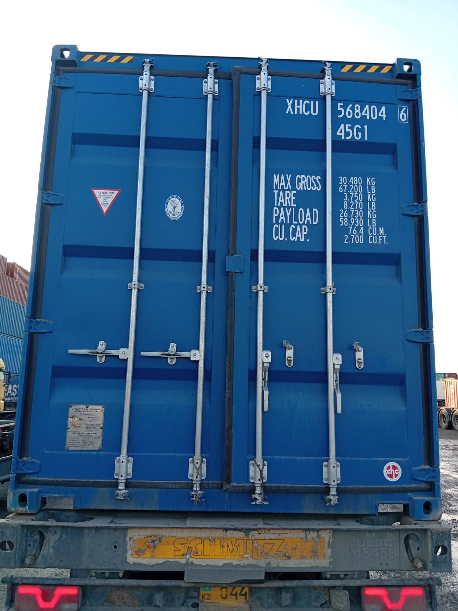 Контейнер 40HC новый №XHCU5684046, фото 2